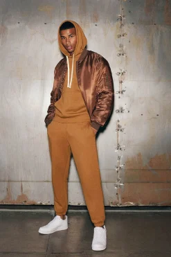 Fleece Drawstring Hoodie