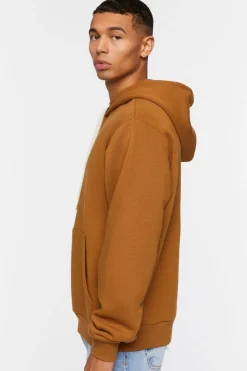 Fleece Drawstring Hoodie