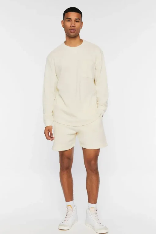 Fleece Drawstring Shorts