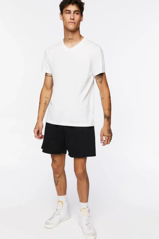 Fleece Drawstring Shorts