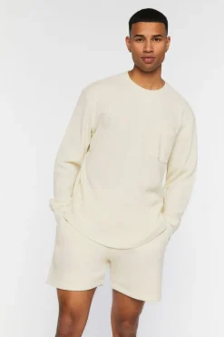 Fleece Drawstring Shorts