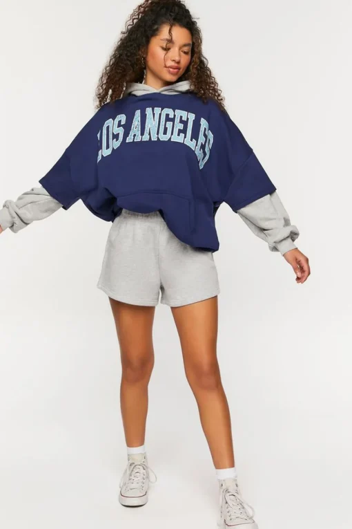 Fleece Elasticized Shorts