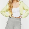 Fleece Flap-Pocket Shorts