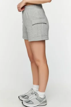Fleece Flap-Pocket Shorts