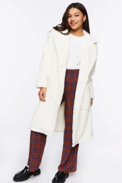 Fleece Longline Coat