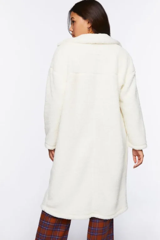 Fleece Longline Coat