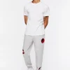Fleece Still Going Chenille Patch Joggers