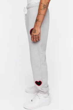 Fleece Still Going Chenille Patch Joggers
