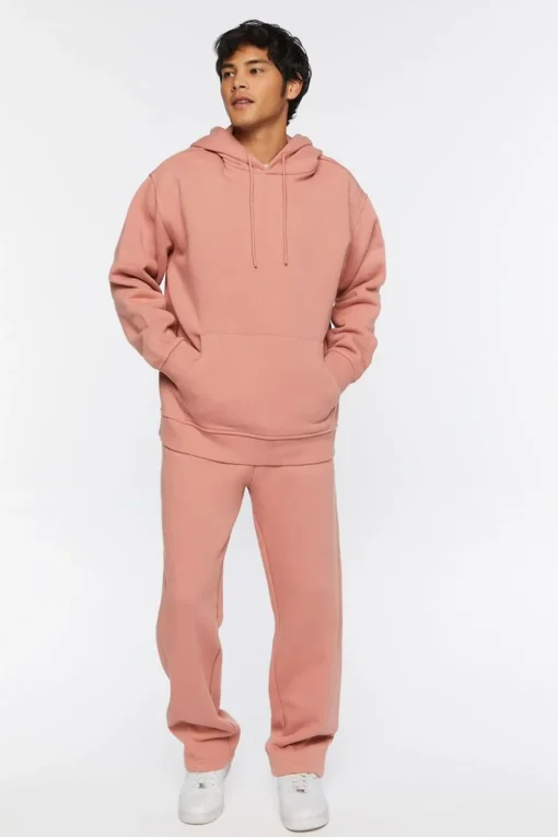 Fleece Straight-Leg Sweatpants