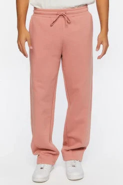 Fleece Straight-Leg Sweatpants