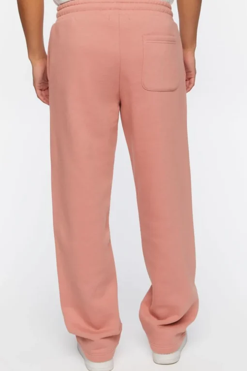 Fleece Straight-Leg Sweatpants