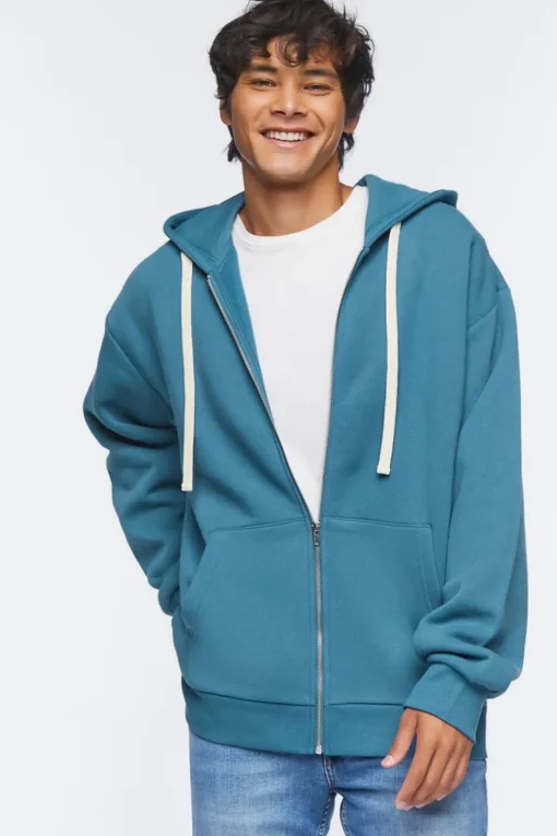 Fleece Zip-Up Hoodie