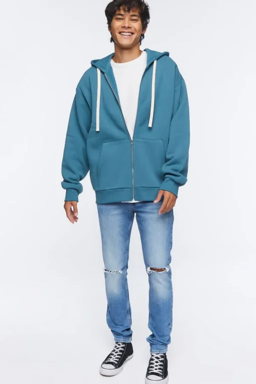 Fleece Zip-Up Hoodie