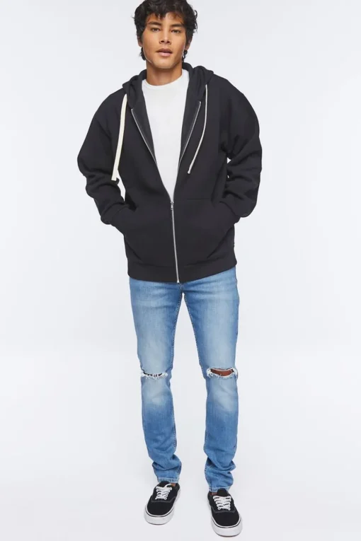 Fleece Zip-Up Hoodie