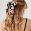 Floral Bow Scrunchie