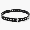Floral Faux Leather Hip Belt