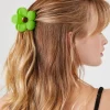 Floral Hair Claw Clip
