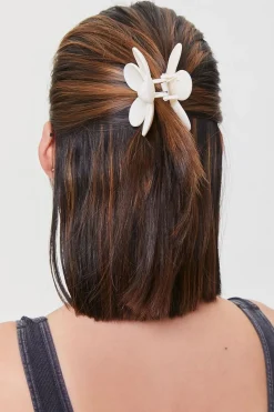 Floral Hair Claw Clip