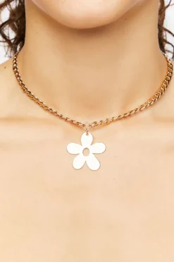 Floral Pendant Necklace