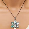 Floral Pendant Necklace