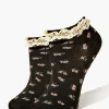 Floral Print Ankle Socks