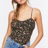 Floral Print Bodysuit