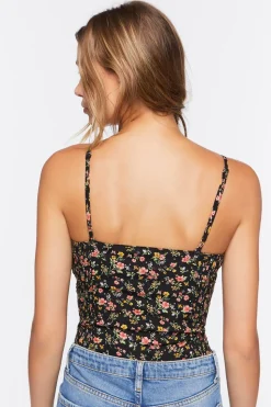 Floral Print Bodysuit