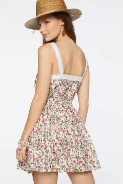 Floral Print Bow Dress