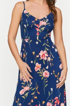 Floral Print Cami Maxi Dress