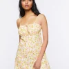 Floral Print Cami Mini Dress