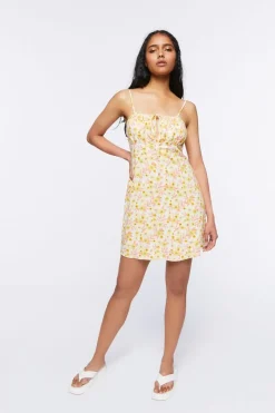 Floral Print Cami Mini Dress