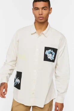 Floral Print Graphic Shirt