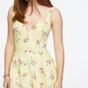 Floral Print Linen-Blend Romper
