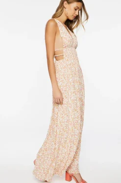 Floral Print Maxi Dress
