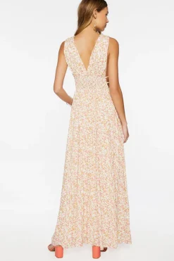 Floral Print Maxi Dress