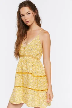 Floral Print Mini Dress