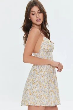 Floral Print Mini Dress