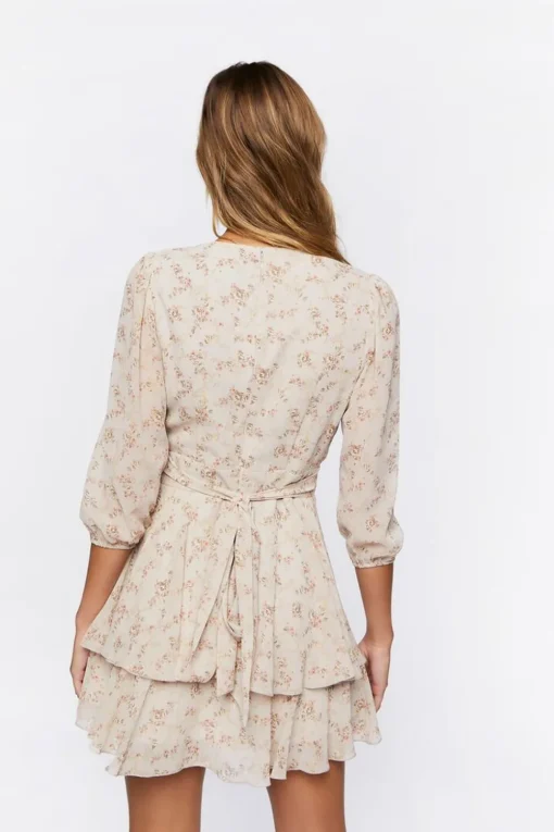Floral Print Mini Dress