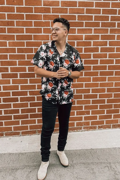 Floral Print Shirt