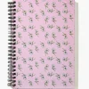 Floral Print Spiral Journal