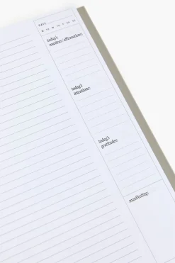 Floral Print Spiral Journal