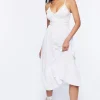 Flounce Cami Midi Dress