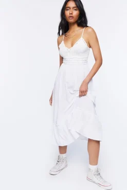 Flounce Cami Midi Dress