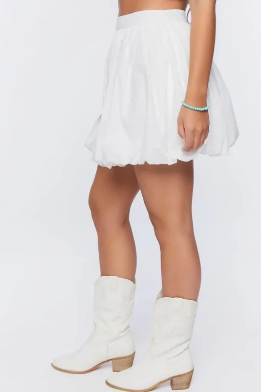 Flounce Ruffle Mini Skirt