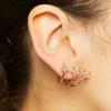Flower Ear Cuffs