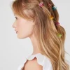 Flower Hair Claw Clip Set