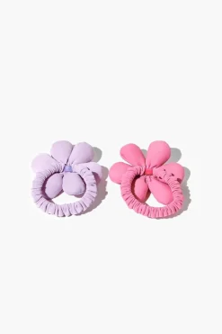 Flower Hair Tie Set