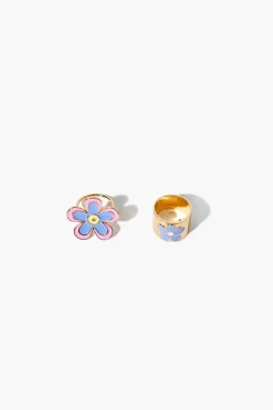 Flower Ring Set