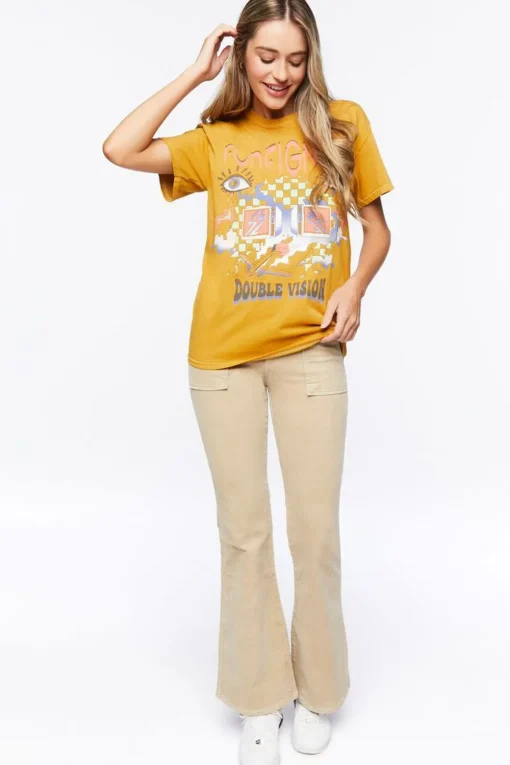 Foreigner Double Vision Graphic Tee