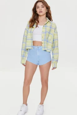 Frayed Plaid Shirt